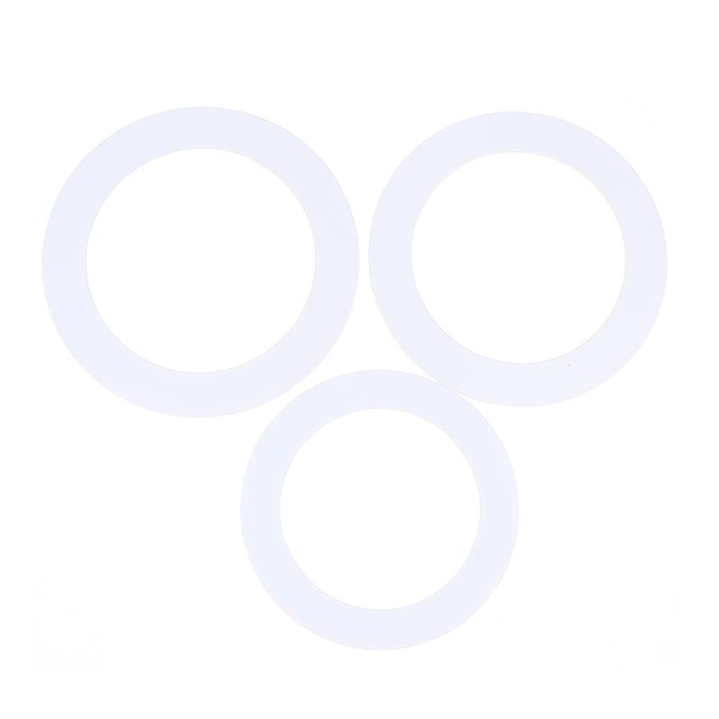 1 шт. Светодиодный спот-светильник, встраиваемый светильник, уплотнительные кольца, белый абажур, кольцо-адаптер, скрытые проставки, шайбы, прокладки для стойки освещения