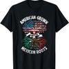 American Grown With Mexican Roots Us Mexico Mexican American T-Shirt