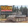 Dragon 1/144 Mini Armor Series German Tiger I Early Model Plastic Model DR14101