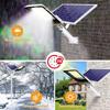 Aluminum 8000mah High Power Solar Light Outdoor Solar Street Light Waterproof Street Light For Garage Garden Terrace Wall Lamp