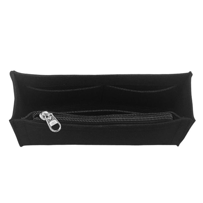 EverToner Inner Purse Fits For Leboy S M L Flap Insert Bag Organizer Makeup Handbag Portable Cosmetic Bags Base Shaper