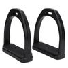 Horse Stirrup Horse Stirrup 2 Pieces Comfortable Plastic Horse Riding Equipment Equestrian Horseback Riding Xuuyuu.. Wear-Resistant Anti-Slip (L)