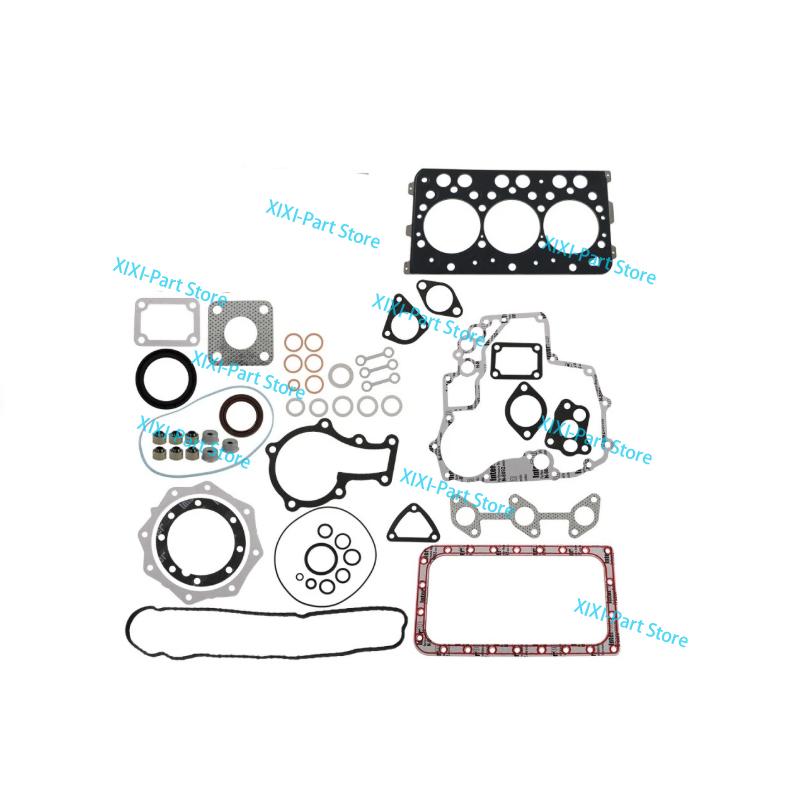 D872 Full Gasket Kit Set For Kubota Engine Cylinder Head Gasket Overhaul Rebuild Kit