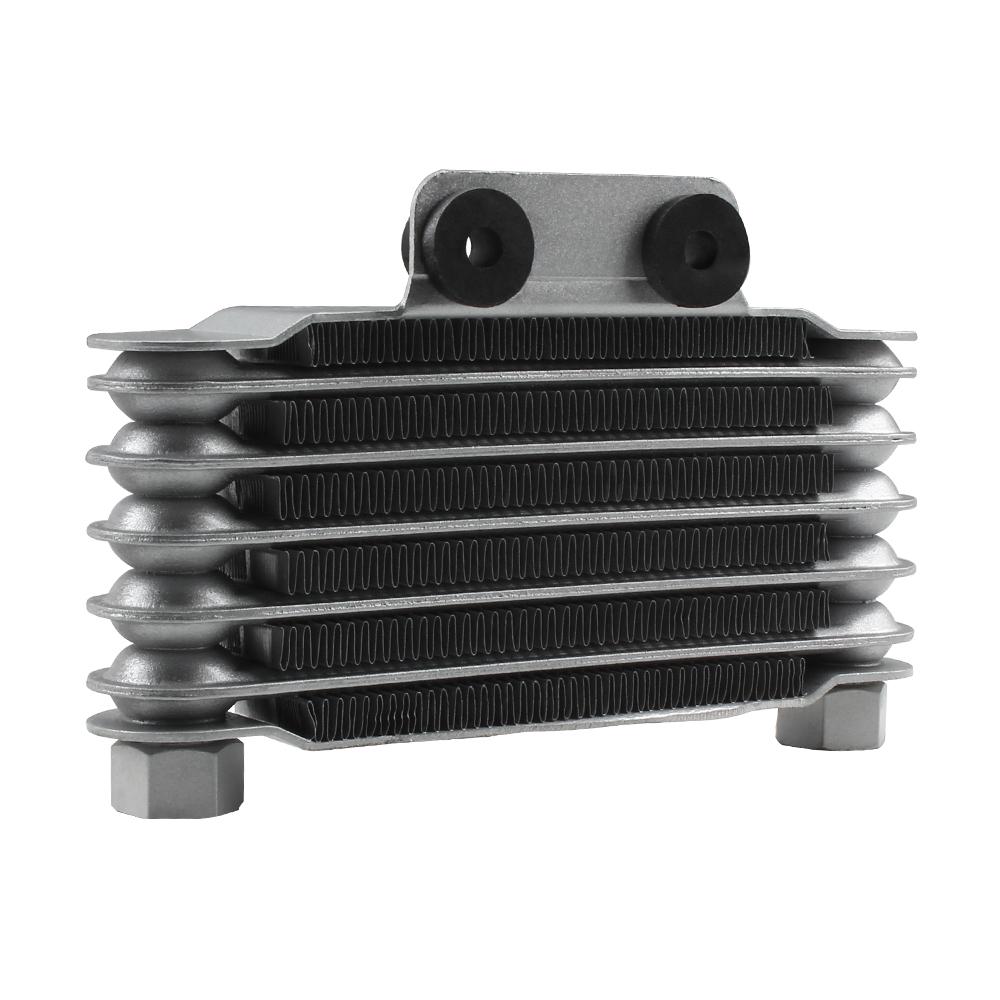 Motorcycle Radiator Oil Cooler 6 Row 125cc for Yamaha Suzuki Gy6 Performance Parts Dirt Pit Bike Motocross Universal Accessories