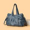 Large Capacity Tote Bag for Women New Casual and Versatile Fashion One-shoulder Crossbody Bag Simple Retro Women's Bag