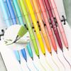 6 шт., мягкие маркеры с кончиком кисти, маркеры для художников, гибкий наконечник, разные цвета для ведения журнала, ручная надпись, каллиграфия, рисунок