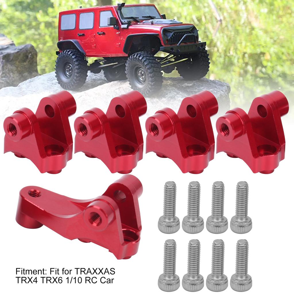 Aluminum Alloy Front Rr Keel Rod Holder St Fit for    4  6 1/10 RC Car