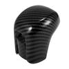 ACROPIX Gear Shift Knob Cover Auto Derailleur Lever Trim ABS Carbon Fiber Pattern Black