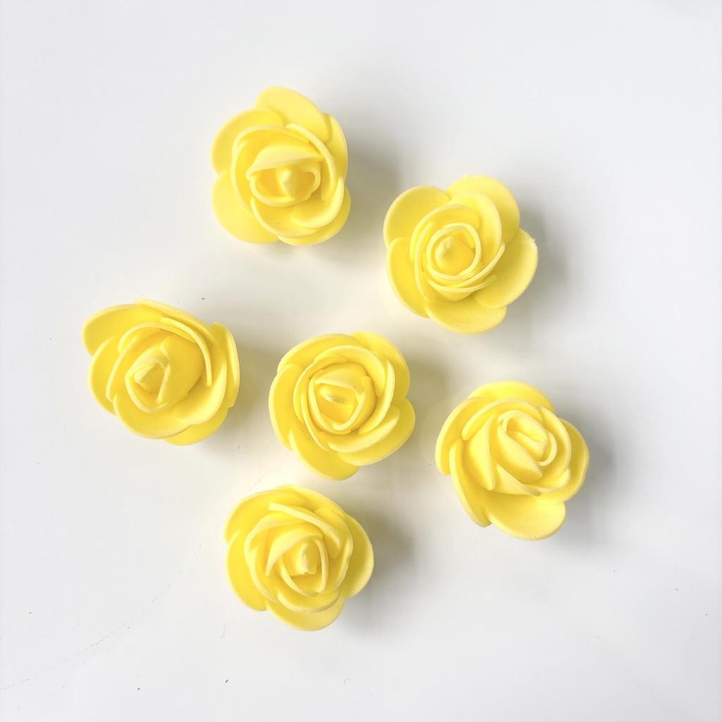 Розы из ПЭ-пены 3,5 см, 200 шт., Разбирающиеся для Пенопластового Мишки, Веночков и Декораций