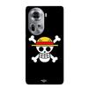 Case For Oppo Reno 11 5g One Piece Pirate Rap and Straw Hat Flag Maniacase