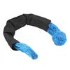 2 Pcs 13mm Soft Shackle 44092 Lbs Breaking Force High Tear Resistance Portable Soft Recovery Tow Strap for Truck SUVs Offroad Vehicels