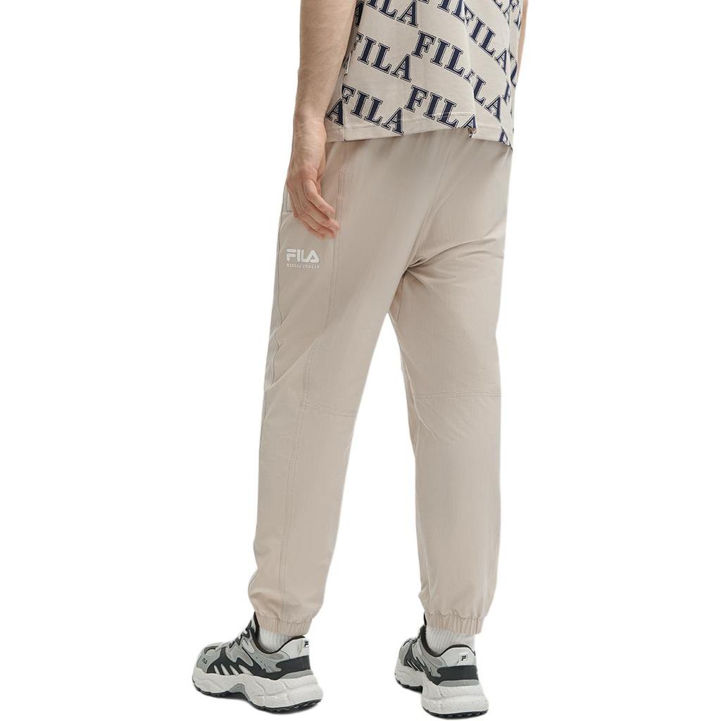 FILA Knitted Sweatpants Men's Milk Coffee F11M419804F-DK