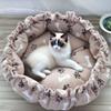 Soft Material Soft Warm Nest Creative Design Adjustable Pet Bed Drawstring Pet Bed  Pet Comfort