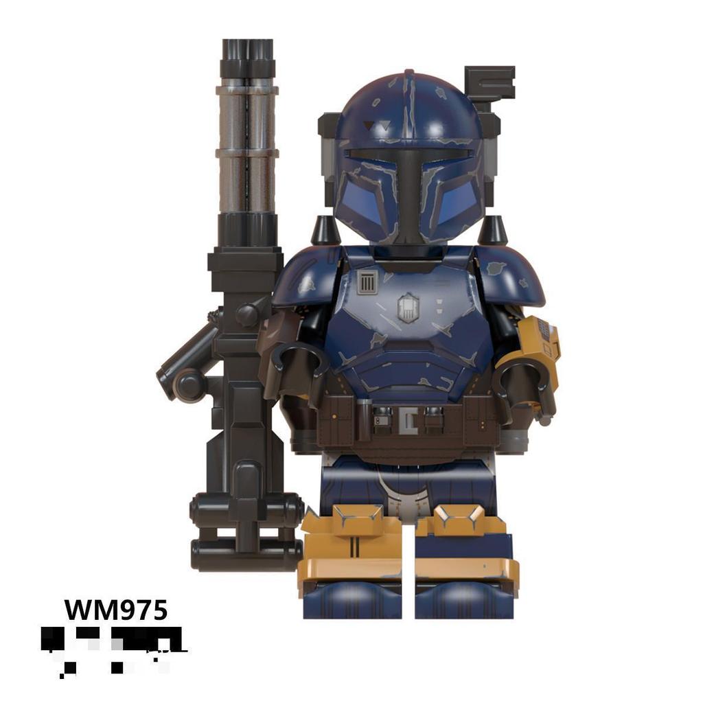 WM6091 Science Fiction Movie Series Puzzle Assembly Building Blocks Doll Toys