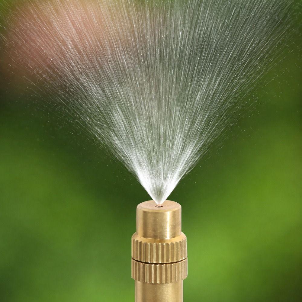 10Pcs Atomizing Nozzle Misting Nozzle Garden Micro Sprinkler  for 4/7mm Hose Garden Lawn Greenhouse