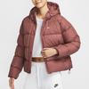 Nike Therma-Fit Sportswear Metro Loose Fit Hooded Warm Puffer Jacket Women Outerwear Red Brown FZ5929-218