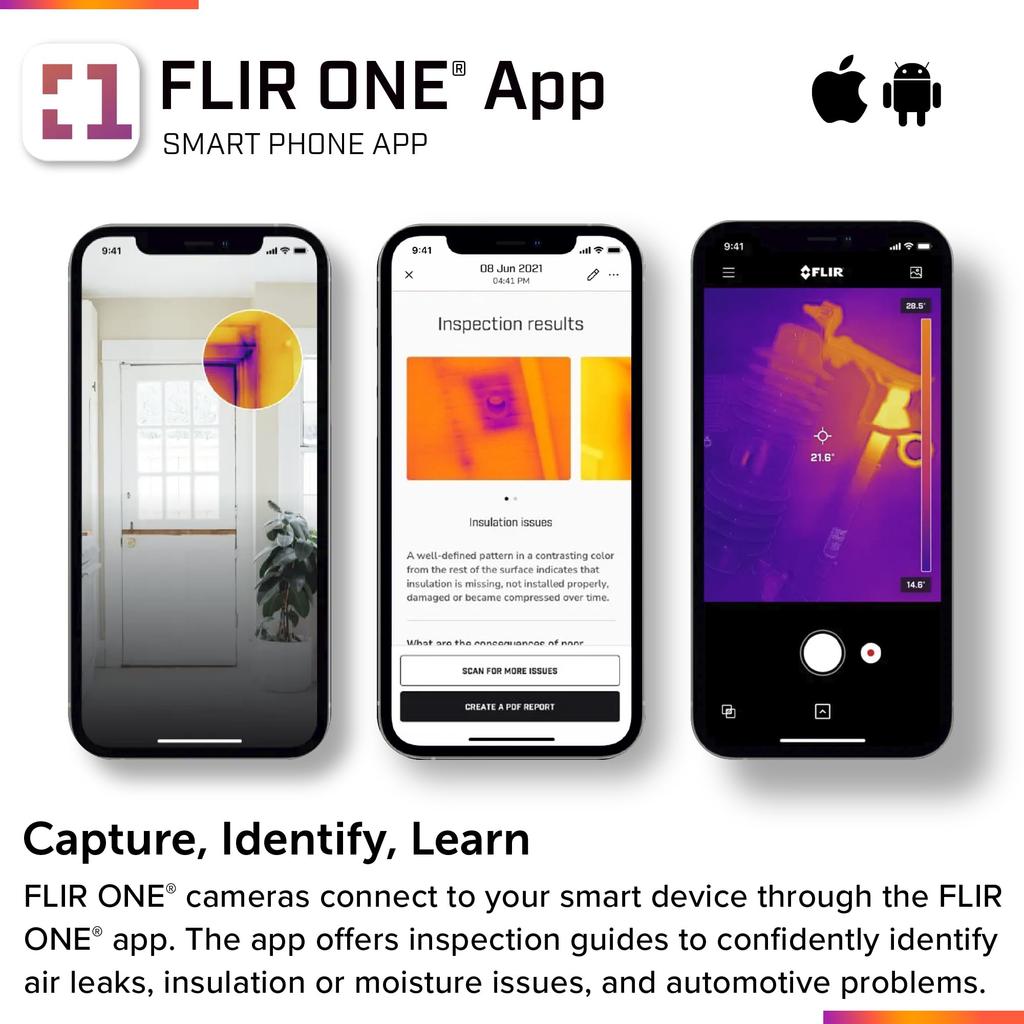 Тепловизионная камера FLIR ONE Gen 3 для смартфонов Android - (USB-C)