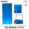 Водонепроницаемая клейкая наклейка-уплотнитель задней крышки для iPhone 16 11 17 Pro Max 17 Pro, клейкая лента-уплотнитель для задней стороны, ремонтная наклейка