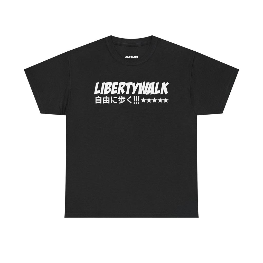Унисекс хлопковая футболка LibertyWalk – Уличная футболка, JDM, Уличная культура