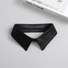 Fashion White Fake Collar Women Detachable Collars Black Woman False Collar Lace Removable Half Shirts Tie Top Collars Decor