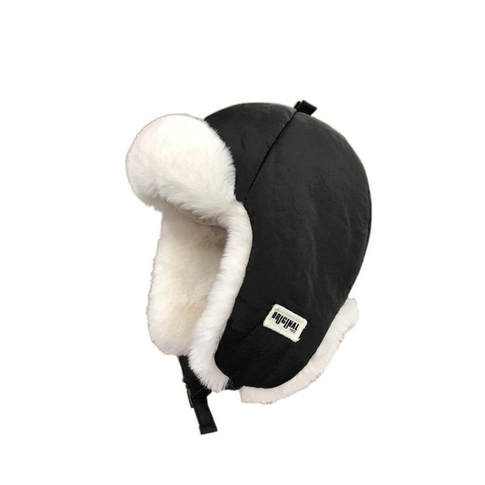 Thickened Winter Pilot Hat Windproof Women Hat Retro Cycling Lei Feng Hat  Outdoor