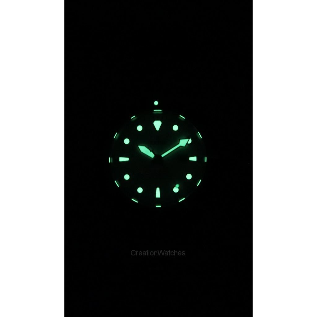 RATIO Женские часы FreeDiver Sapphire из нержавеющей стали с белым циферблатом и автоматическим механизмом RTFL833 200M