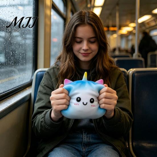 Игрушка для снятия стресса для взрослых, Гигантская игрушка-пельмень, Медленно поднимающийся мячик для сжатия в руке, Мягкий сенсорный инструмент-игрушка для стола для офиса, дома, Инструменты для расслабления, снятия напряжения