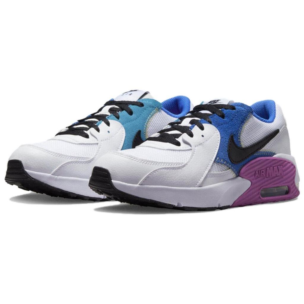 Nike Детские кроссовки Air Max Excee GS White Royal Fuchsia Hyper-Royal Active-Fuchsia Black CD6894-117