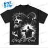 Adult Youth Glory To God Jesus Graphic Tshirt Graphic Tees For Boys Graphic Tees Jesus Love You Shirt Kids Clothing Yout