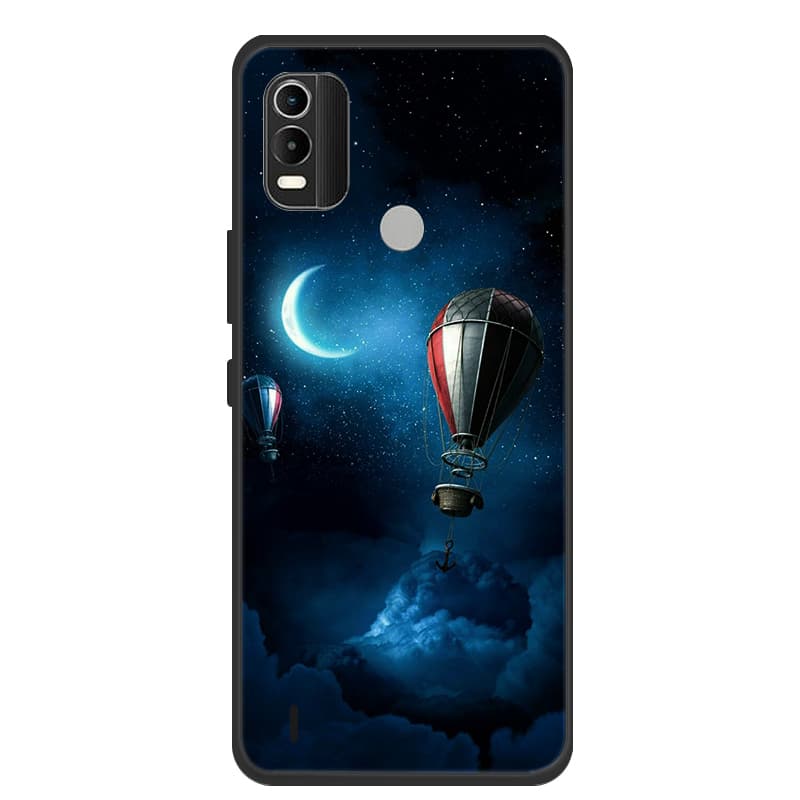 Чехол для Nokia C21 Plus Чехол для телефона Coque Черный Силиконовый Мягкая задняя крышка Чехол для Nokia G21 / G11 / C21 Plus Чехол C21Plus Funda