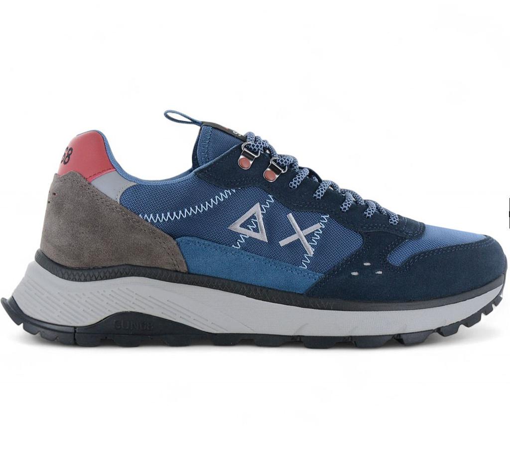 Sun68 Fire & Camping - Men's Sneakers Shoes Blue Z45130-07 ORIGINAL