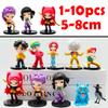 НОВЫЙ 10 шт./набор Фигурка Модель Игрушка Охотница на ведьм Отряд Мультяшные Игровые Периферийные устройства Украшение для стола Коллекционные Фигурки Модель Игрушка Подарок