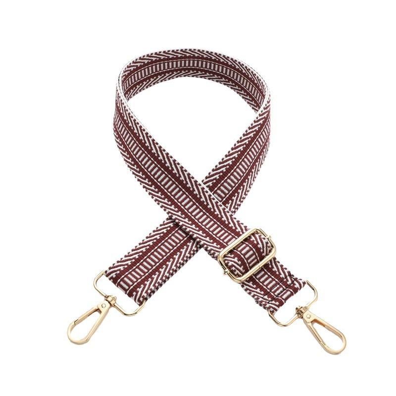 Широкий сменный ремень для сумки в этническом стиле - на одно плечо или через плечо