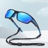 Polarized Sports Sunglasses for Men and Women Fashion Riding Windproof Sunglasses TR90 Cross-border Sports Sunglasses for Men and Women