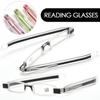 2 PCS 360 Degree Rotation Folding Reading Glasses Ultra-light Presbyopia New Eyeglasses Hyperopia