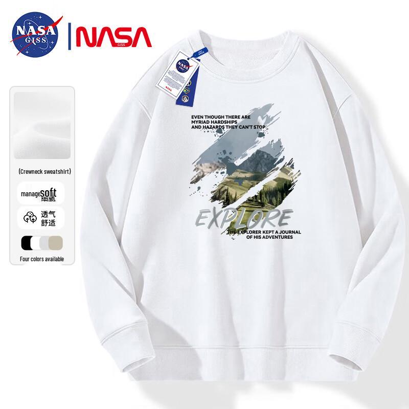 Мужской свитшот с графикой NASA GISS