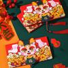 DIY Packing Folding Red Envelope Cartoon Blessing Bag 2025 New Year Packet  Celebration Party
