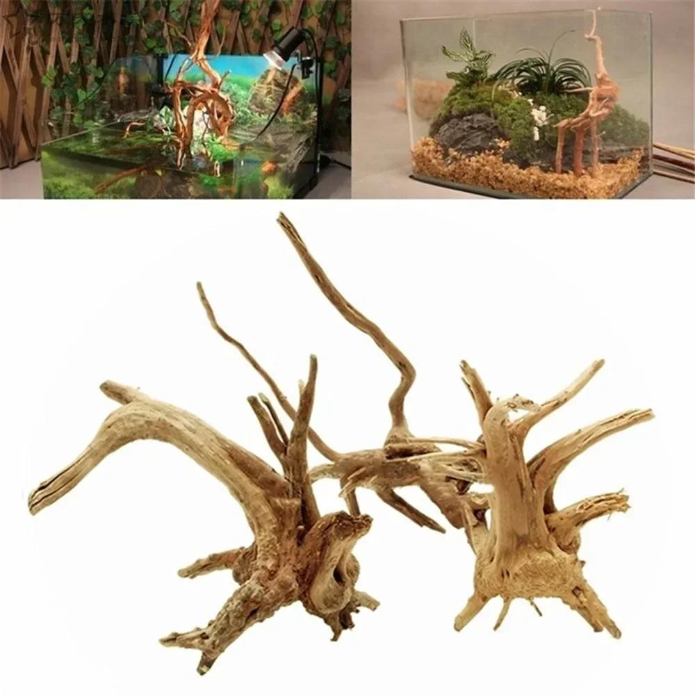 Натуральные деревянные украшения для аквариума, стебель растения, ствол дерева, коряга, дерево, аквариум, ландшафтный дизайн, корни дерева, орнаменты
