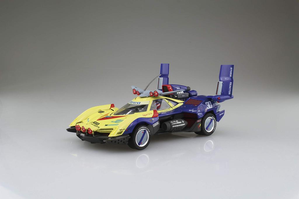 Aoshima Bunka Kyozai Cyber Formula 21 Суго Асурада Режим Ралли Масштабная Пластиковая Модель Нет. G.S.X 1/24
