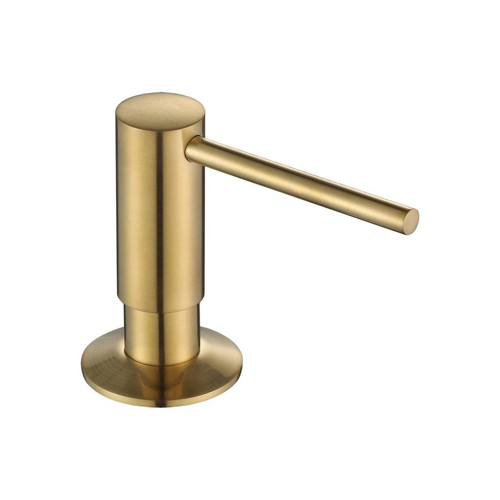 All-Copper Press-Type Kitchen Sink Soap Dispenser, 500ml Capacity