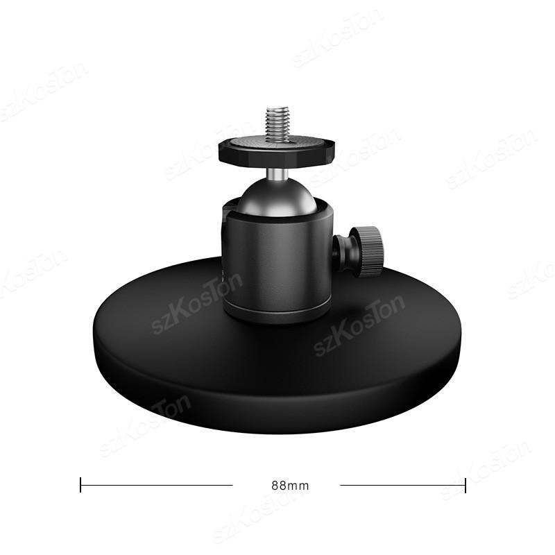 Metal Strong Magnetic Car Suction Cup Mount Camera Holder for GoPro 13 12 11 10 9 Insta360 X4 X3 GO 3S DJI OSMO Action 5 Camera