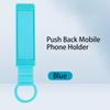 New Wrist Band Cell Phone Stand Finger Grip Mobile Phone Holder Push Back Sticked Socket Bracket For Xiaomi Samsung IPhone