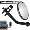 Зеркало заднего вида с широким углом обзора для грузовиков/автобусов - Зеркало слепой зоны, HD антибликовое, Универсальная посадка, Альтернатива камере заднего вида