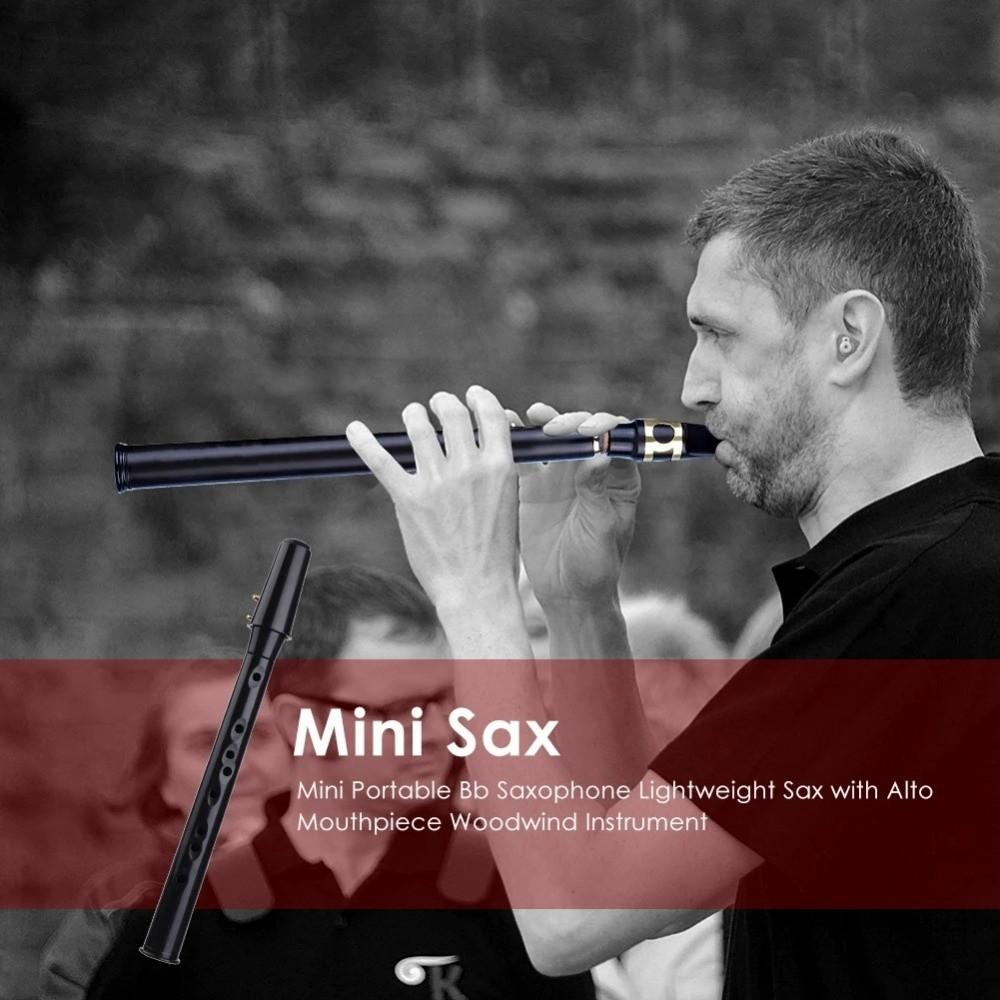 Mini Portable Saxophone Lightweight Professional Saxophone Pocket Saxophone Kids Toy