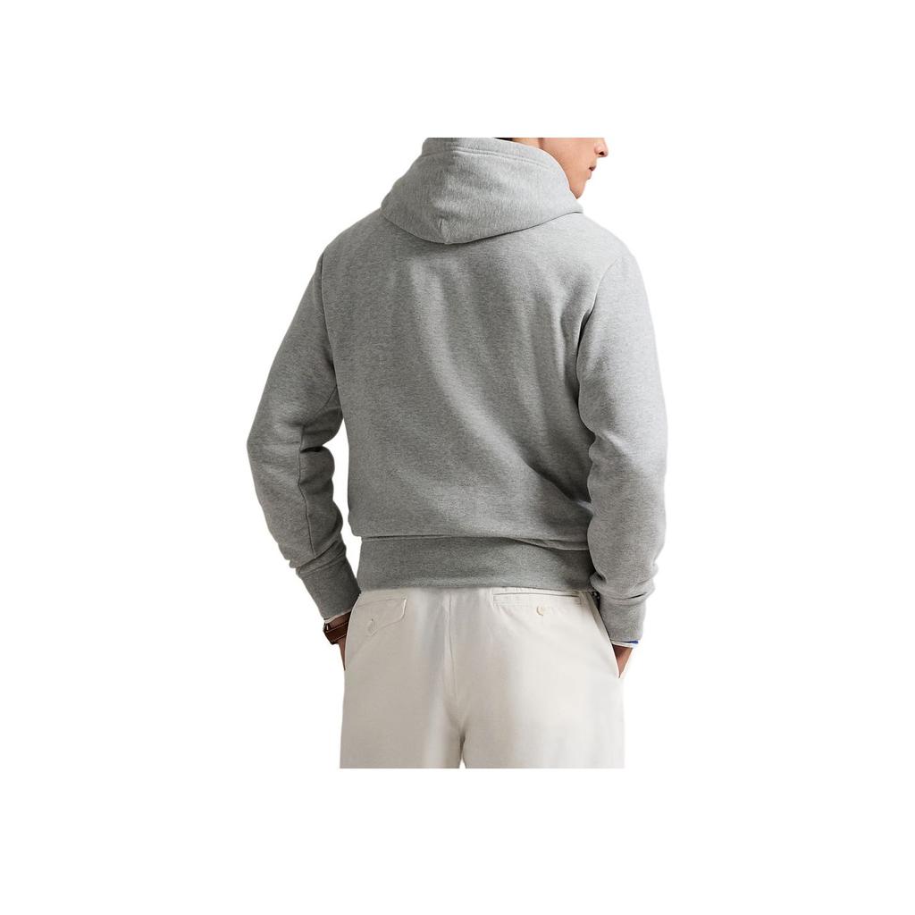 Polo Ralph Lauren Толстовка с капюшоном и длинным рукавом с логотипом-буквой Мужская толстовка Серая 710959017-005