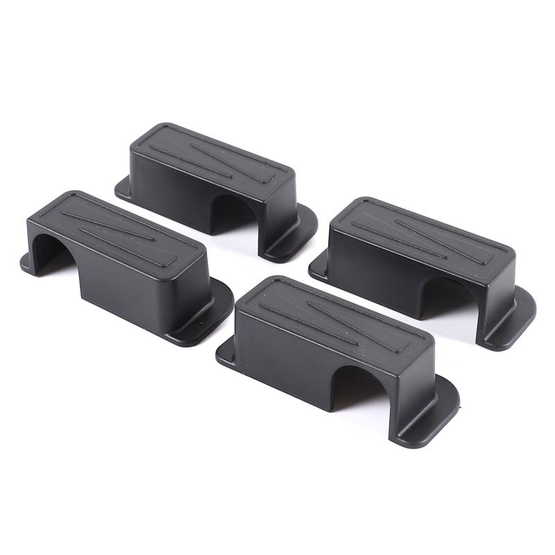 For Toyota Land Cruiser LC71 LC76 2007-2026 ABS Black Car Car Rear Window Glass Heating Element Trim Cover Car Accessories