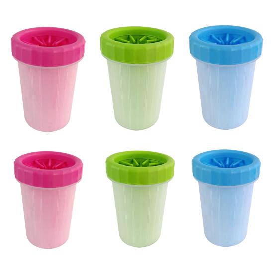 Чашка для чистки лап домашних животных Силиконовое ведро для чистки лап Портативная мойка лап для собак