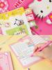 Hot  Cute Sanrio  & For Kuromi Cinnamoroll  Sticky Notepad, Adorable Oblong Paper Notepad For Office Stationery