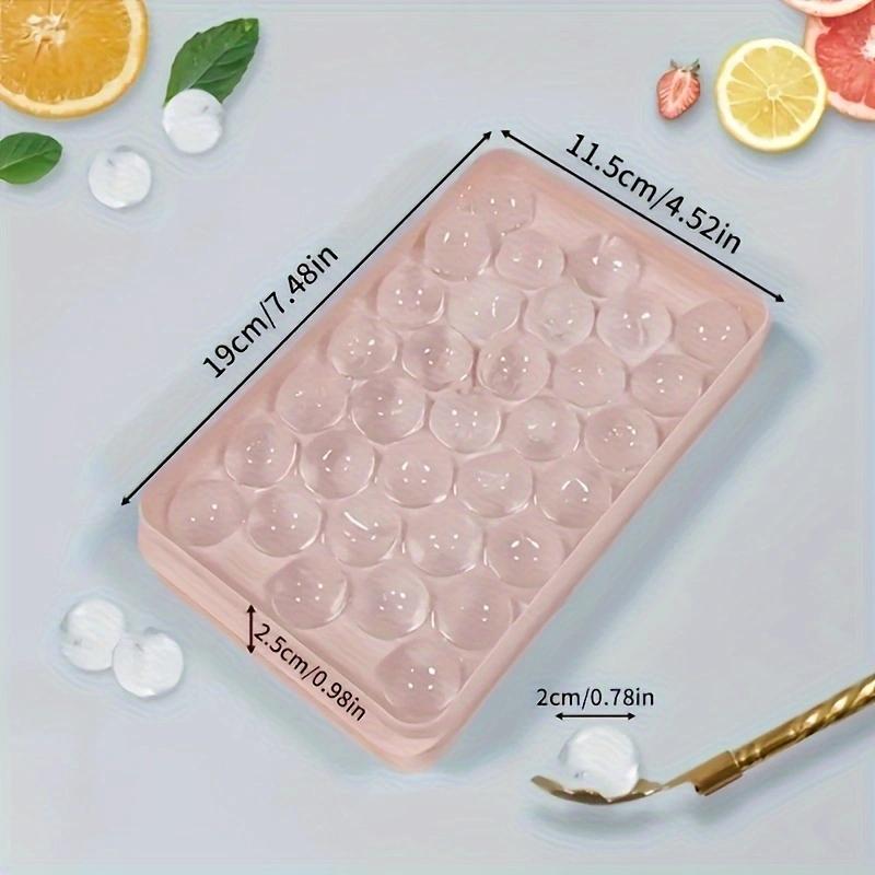 1 шт./3 шт. Домашняя форма для кубиков льда с крышкой, лоток для кубиков льда, пакет для льда, форма для кубиков льда в виде шариков с фруктами для охлаждения и хранения
