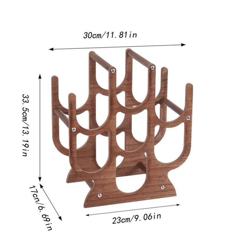Creative Wine Rack Wood Shelf Wine Holder Shelves For Cabinet Storage Wine Bottle Holder Home Decor